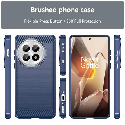 For OnePlus 13 Case Carbon Fiber Texture Brushed Anti Fingerprint Phone Back Cover
