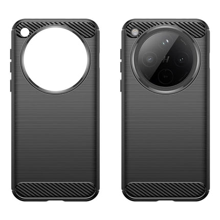 For Oppo Find X8 5G Case Carbon Fiber Texture Brushed Anti Fingerprint Phone Back Cover