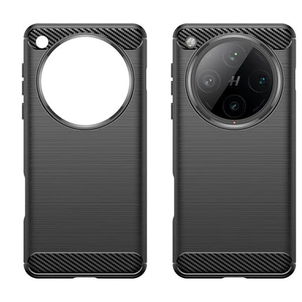 For Oppo Find X8 Pro 5G Case Carbon Fiber Texture Brushed Anti Fingerprint Phone Back Cover