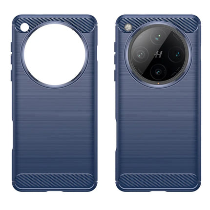 For Oppo Find X8 Pro 5G Case Carbon Fiber Texture Brushed Anti Fingerprint Phone Back Cover