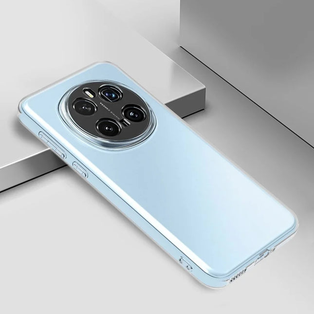 For Honor Magic7 Pro 5G Clear Phone Case Ultra-Thin Flexible TPU Back Cover