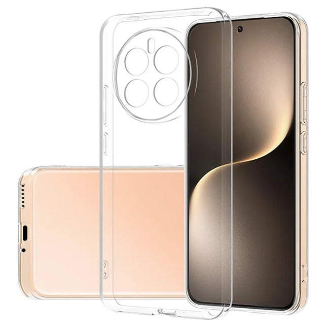For Honor Magic7 5G Clear Phone Case Ultra-Thin Flexible TPU Back Cover