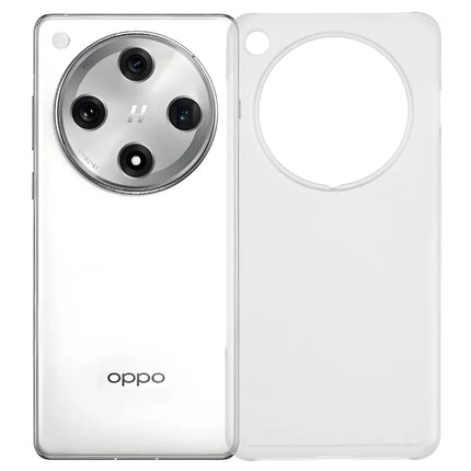 For Oppo Find X8 5G Case Hard PC Frosted Minimalist Phone Cover - Transparent