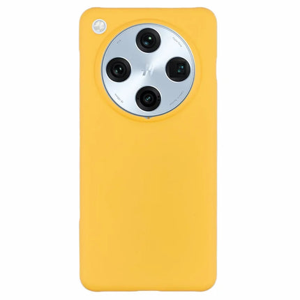 For Oppo Find X8 Pro 5G Case Hard PC Frosted Minimalist Phone Cover - Yellow