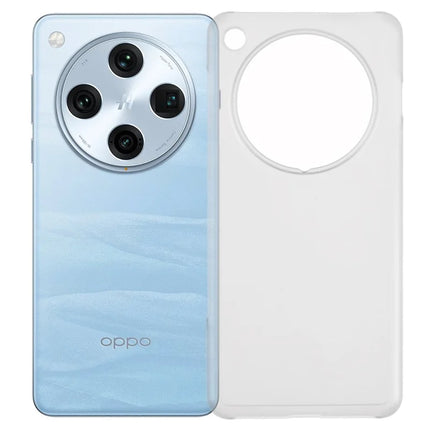 For Oppo Find X8 Pro 5G Case Hard PC Frosted Minimalist Phone Cover - Transparent