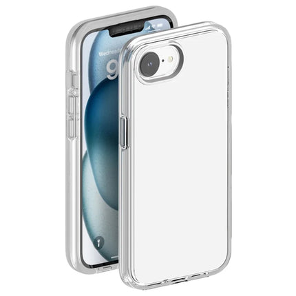 For iPhone 16e Case Thickened Shockproof TPU+PC Clear Back Cover