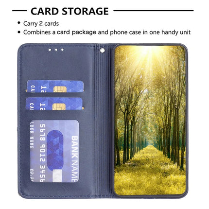 For Honor Magic7 Lite 5G / X9c 5G / X60 Pro 5G Case Card Slots Geometry Imprint Leather Phone Cover