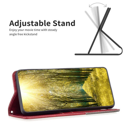 For Honor Magic7 Lite 5G / X9c 5G / X60 Pro 5G Case Card Slots Geometry Imprint Leather Phone Cover