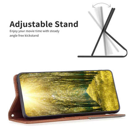 For Honor Magic7 Lite 5G / X9c 5G / X60 Pro 5G Case Card Slots Geometry Imprint Leather Phone Cover