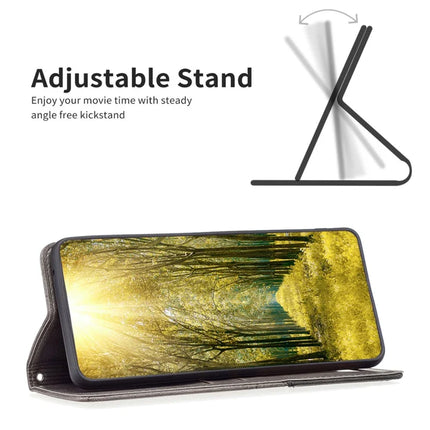 For Honor Magic7 Lite 5G / X9c 5G / X60 Pro 5G Case Card Slots Geometry Imprint Leather Phone Cover