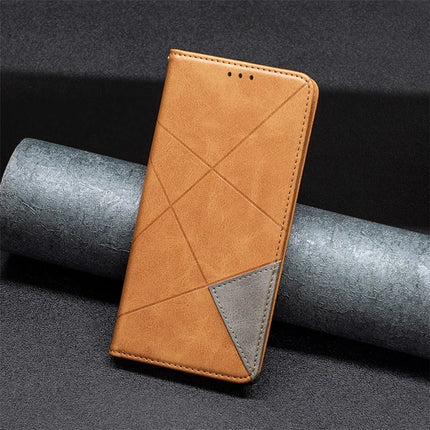 For Honor Magic7 Lite 5G / X9c 5G / X60 Pro 5G Case Card Slots Geometry Imprint Leather Phone Cover