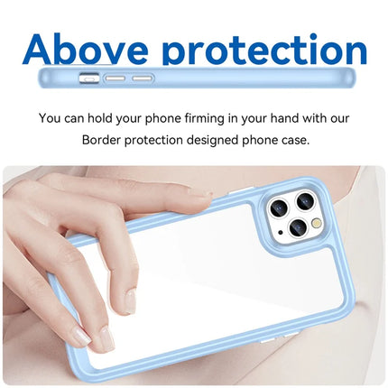 For iPhone 11 Pro Max Case TPU+Acrylic Protective Clear Phone Cover