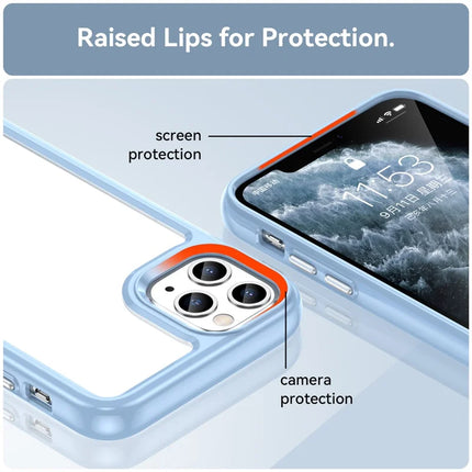 For iPhone 11 Pro Max Case TPU+Acrylic Protective Clear Phone Cover