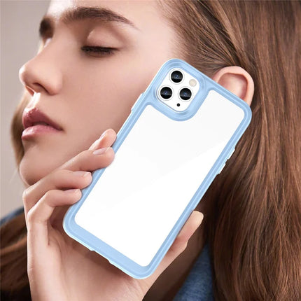 For iPhone 11 Pro Max Case TPU+Acrylic Protective Clear Phone Cover