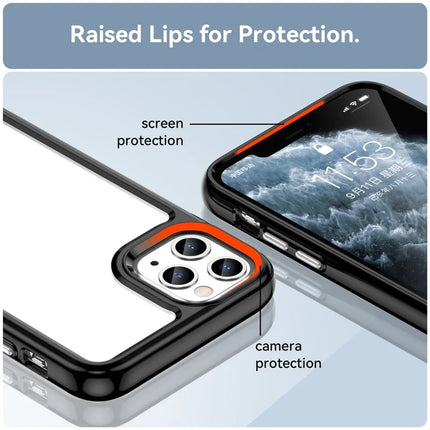 For iPhone 11 Pro Max Case TPU+Acrylic Protective Clear Phone Cover