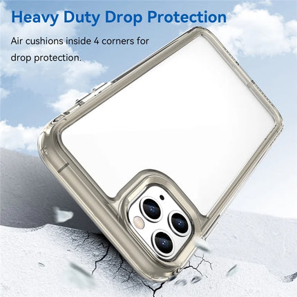 For iPhone 11 Pro Max Case TPU+Acrylic Protective Clear Phone Cover