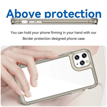For iPhone 11 Pro Max Case TPU+Acrylic Protective Clear Phone Cover