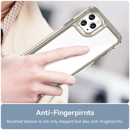 For iPhone 11 Pro Max Case TPU+Acrylic Protective Clear Phone Cover