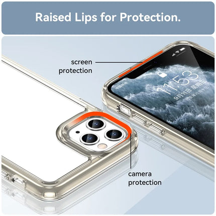 For iPhone 11 Pro Max Case TPU+Acrylic Protective Clear Phone Cover