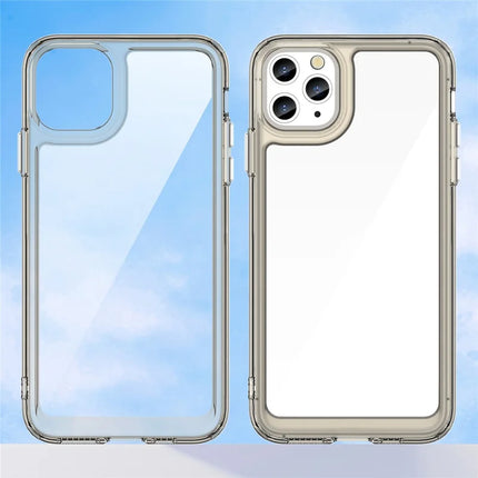 For iPhone 11 Pro Max Case TPU+Acrylic Protective Clear Phone Cover