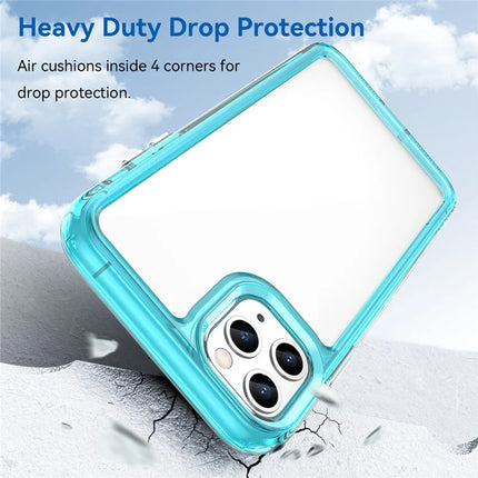 For iPhone 11 Pro Max Case TPU+Acrylic Protective Clear Phone Cover