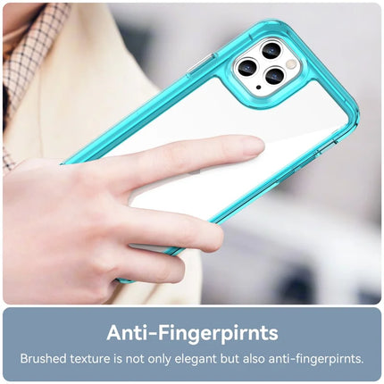 For iPhone 11 Pro Max Case TPU+Acrylic Protective Clear Phone Cover