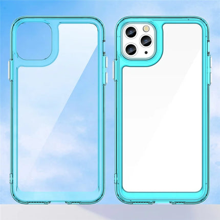 For iPhone 11 Pro Max Case TPU+Acrylic Protective Clear Phone Cover
