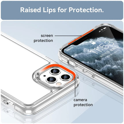 For iPhone 11 Pro Max Case TPU+Acrylic Protective Clear Phone Cover