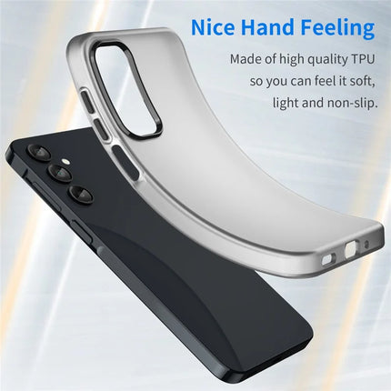 For Samsung Galaxy A16 5G  /  A16 4G Case TPU + PC Phone Back Cover Matte Translucent Design