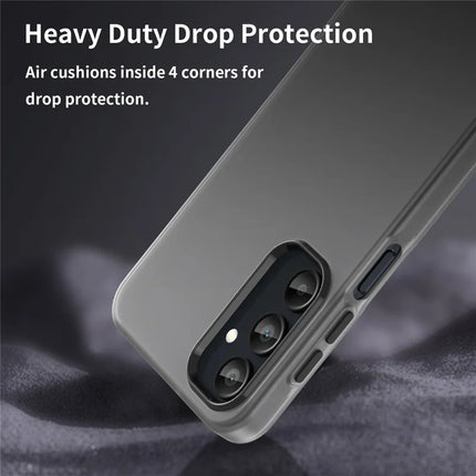 For Samsung Galaxy A16 5G  /  A16 4G Case TPU + PC Phone Back Cover Matte Translucent Design