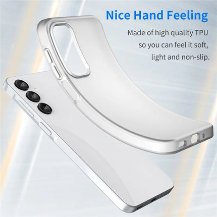 For Samsung Galaxy A16 5G  /  A16 4G Case TPU + PC Phone Back Cover Matte Translucent Design