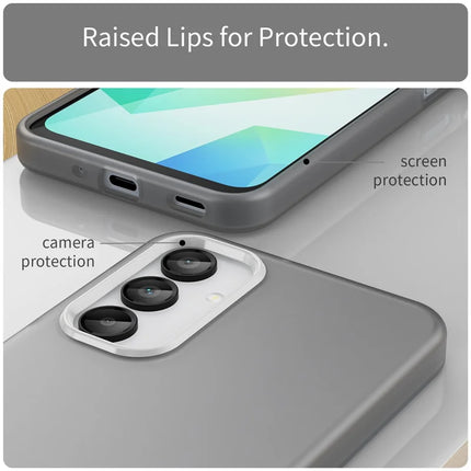 For Samsung Galaxy A16 5G  /  A16 4G Case TPU + PC Phone Back Cover Matte Translucent Design