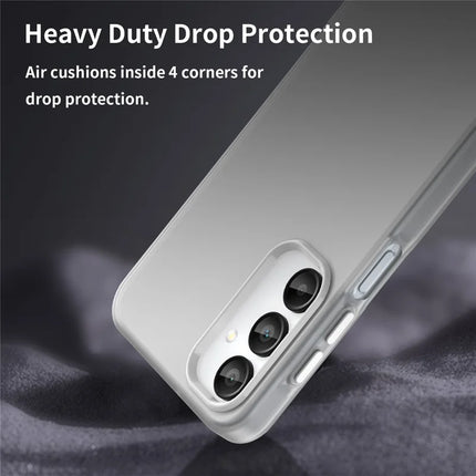 For Samsung Galaxy A16 5G  /  A16 4G Case TPU + PC Phone Back Cover Matte Translucent Design