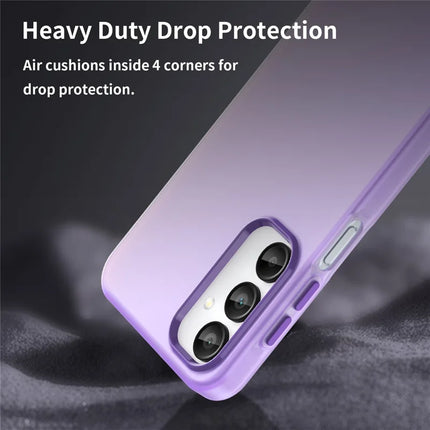 For Samsung Galaxy A16 5G  /  A16 4G Case TPU + PC Phone Back Cover Matte Translucent Design
