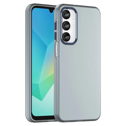 For Samsung Galaxy A16 5G  /  A16 4G Case TPU + PC Phone Back Cover Matte Translucent Design - Dark Blue