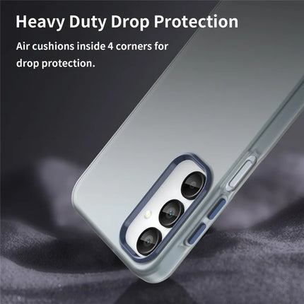 For Samsung Galaxy A16 5G  /  A16 4G Case TPU + PC Phone Back Cover Matte Translucent Design