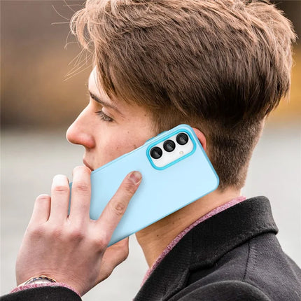 For Samsung Galaxy A16 5G  /  A16 4G Case TPU + PC Phone Back Cover Matte Translucent Design
