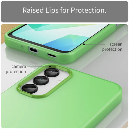For Samsung Galaxy A16 5G  /  A16 4G Case TPU + PC Phone Back Cover Matte Translucent Design