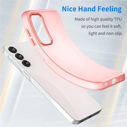 For Samsung Galaxy A16 5G  /  A16 4G Case TPU + PC Phone Back Cover Matte Translucent Design