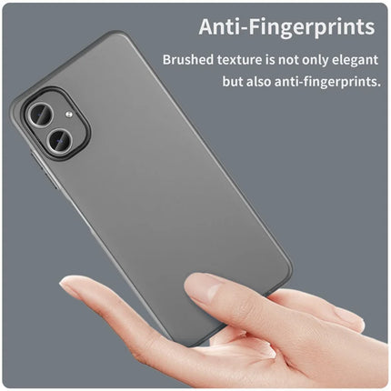 For Samsung Galaxy A06 Case TPU + PC Phone Back Cover Matte Translucent Design