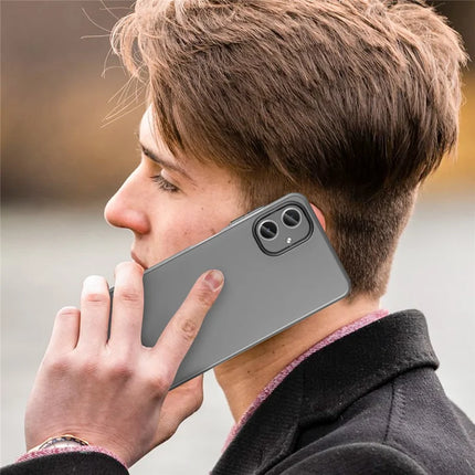 For Samsung Galaxy A06 Case TPU + PC Phone Back Cover Matte Translucent Design