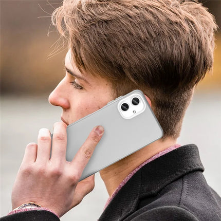 For Samsung Galaxy A06 Case TPU + PC Phone Back Cover Matte Translucent Design