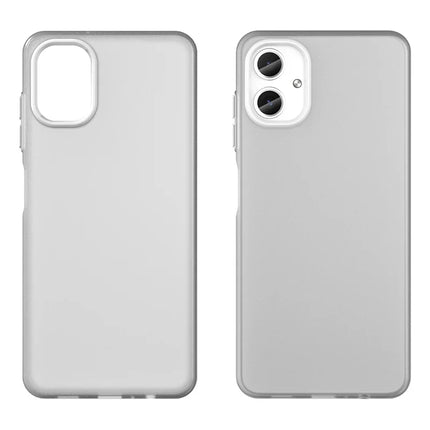 For Samsung Galaxy A06 Case TPU + PC Phone Back Cover Matte Translucent Design