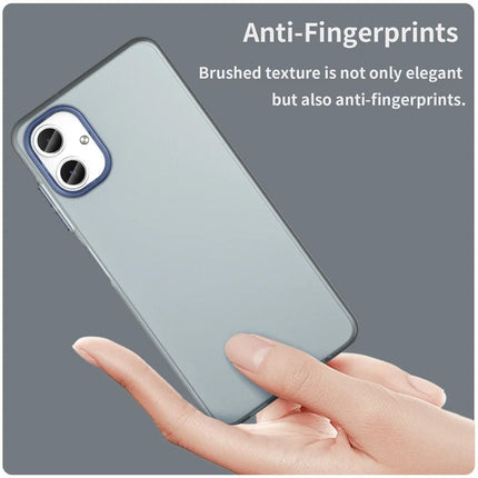 For Samsung Galaxy A06 Case TPU + PC Phone Back Cover Matte Translucent Design