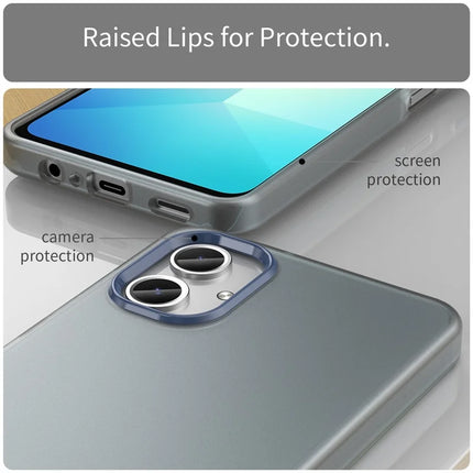 For Samsung Galaxy A06 Case TPU + PC Phone Back Cover Matte Translucent Design