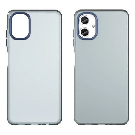 For Samsung Galaxy A06 Case TPU + PC Phone Back Cover Matte Translucent Design