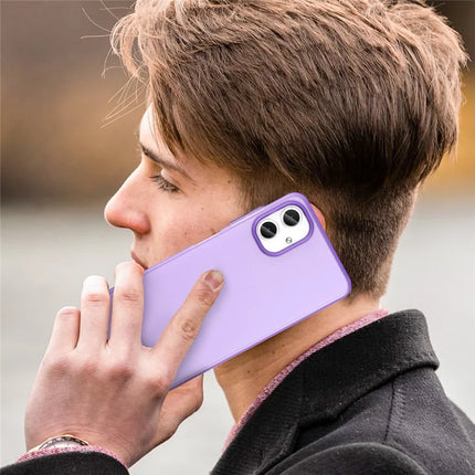 For Samsung Galaxy A06 Case TPU + PC Phone Back Cover Matte Translucent Design