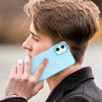 For Samsung Galaxy A06 Case TPU + PC Phone Back Cover Matte Translucent Design