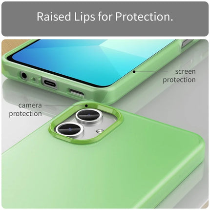 For Samsung Galaxy A06 Case TPU + PC Phone Back Cover Matte Translucent Design