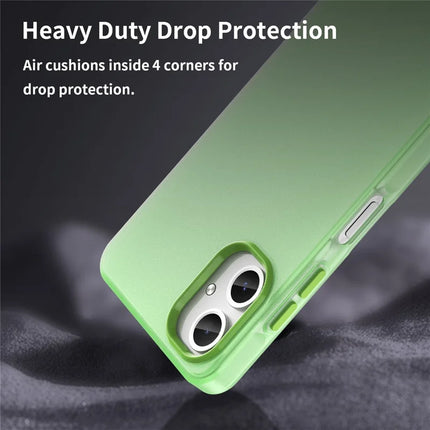 For Samsung Galaxy A06 Case TPU + PC Phone Back Cover Matte Translucent Design